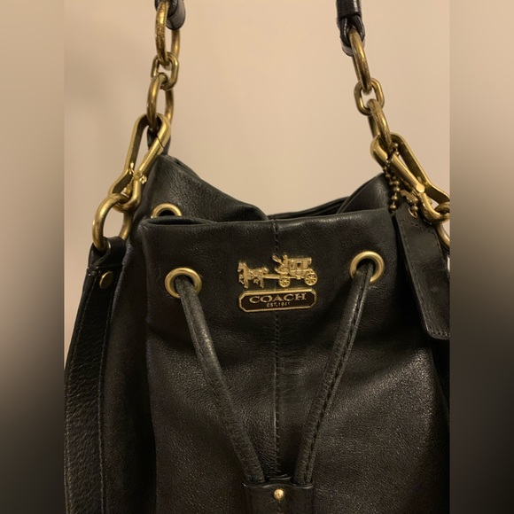 Coach Drawstring Bucket Sachel - Picture 2 of 5